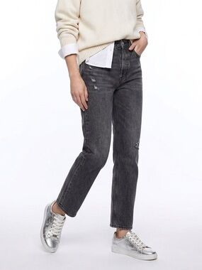 Top shop Metallic Silver Sneakers with White Laces Size 5 Made In Italy